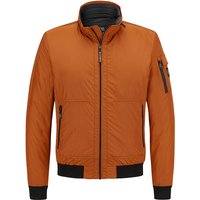 MILESTONE Herren Blouson braun Mikrofaser unifarben von Milestone