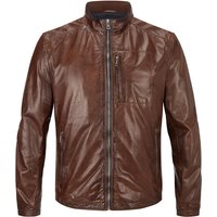 MILESTONE Herren Lederjacke braun Lammnappa von Milestone