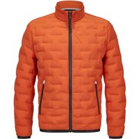 MILESTONE Herren Steppjacke orange Mikrofaser unifarben von Milestone
