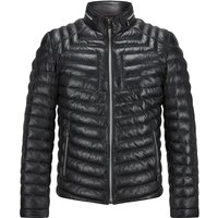 MILESTONE Herren Lederjacke schwarz Schafleder unifarben von Milestone