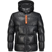 MILESTONE Herren Lederjacke schwarz Lammnappa von Milestone