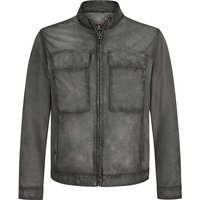 MILESTONE Herren Lederjacke grau von Milestone