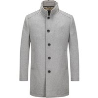 MILESTONE Herren Mantel grau Wolle von Milestone