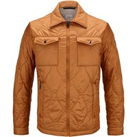 MILESTONE Herren Steppjacke orange uni mit Motiv von Milestone