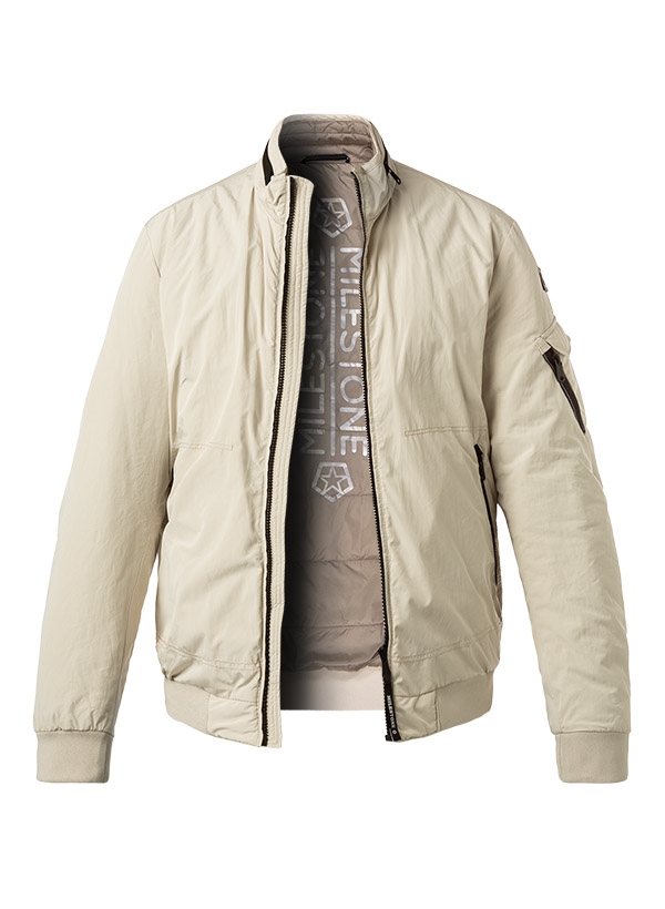 MILESTONE Jacke Albany Herren beige Uni & Uninah von Milestone