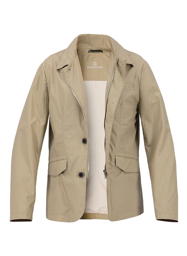 MILESTONE Jacke Brad Herren beige Uni & Uninah von Milestone