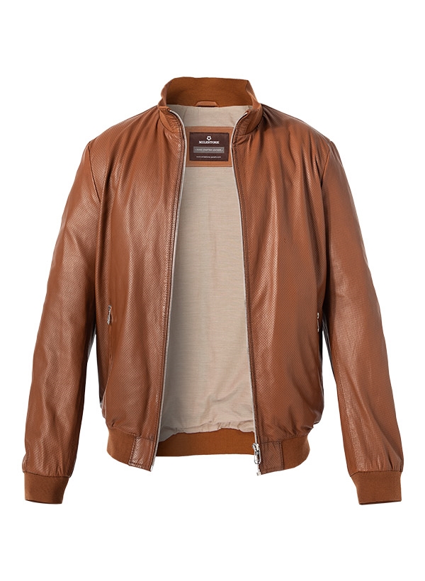 MILESTONE Jacke Clint Herren cognac Uni & Uninah von Milestone