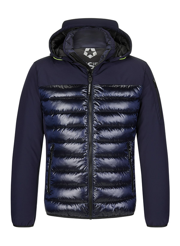 MILESTONE Jacke Dimaro Herren blau Uni & Uninah von Milestone