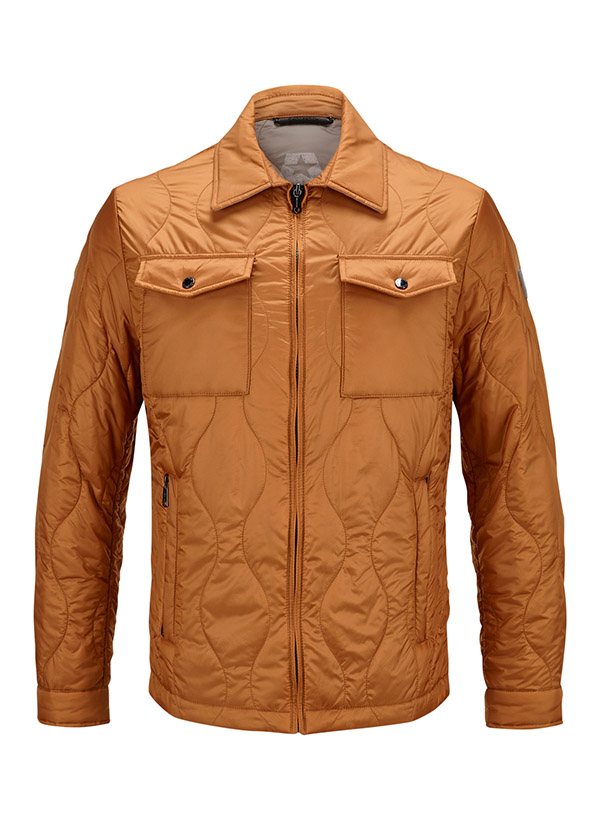 MILESTONE Jacke Hamilton Herren orange uni mit Motiv von Milestone