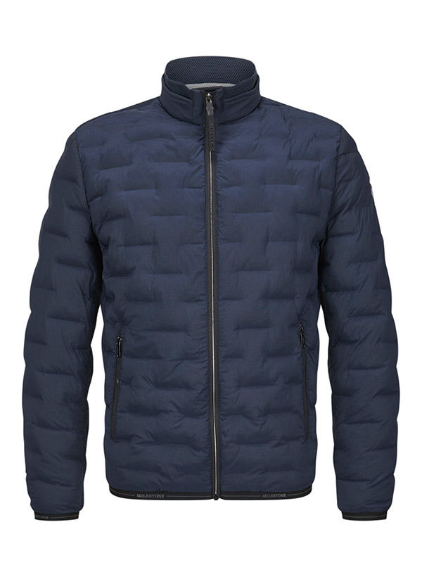 MILESTONE Jacke Hopper Herren blau Uni & Uninah von Milestone