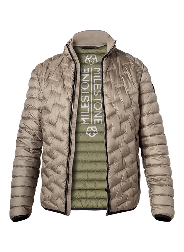 MILESTONE Jacke Lionel Herren beige Uni & Uninah von Milestone