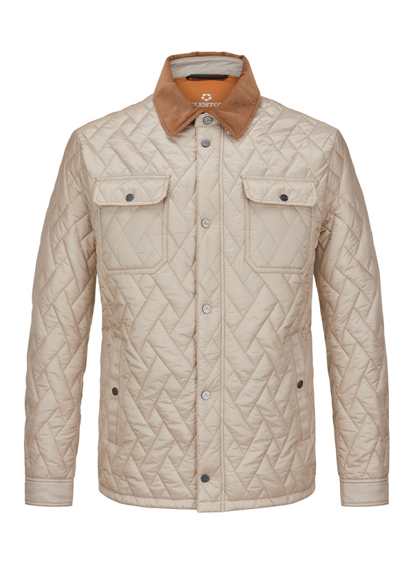 MILESTONE Jacke Oscar Herren beige Uni & Uninah von Milestone