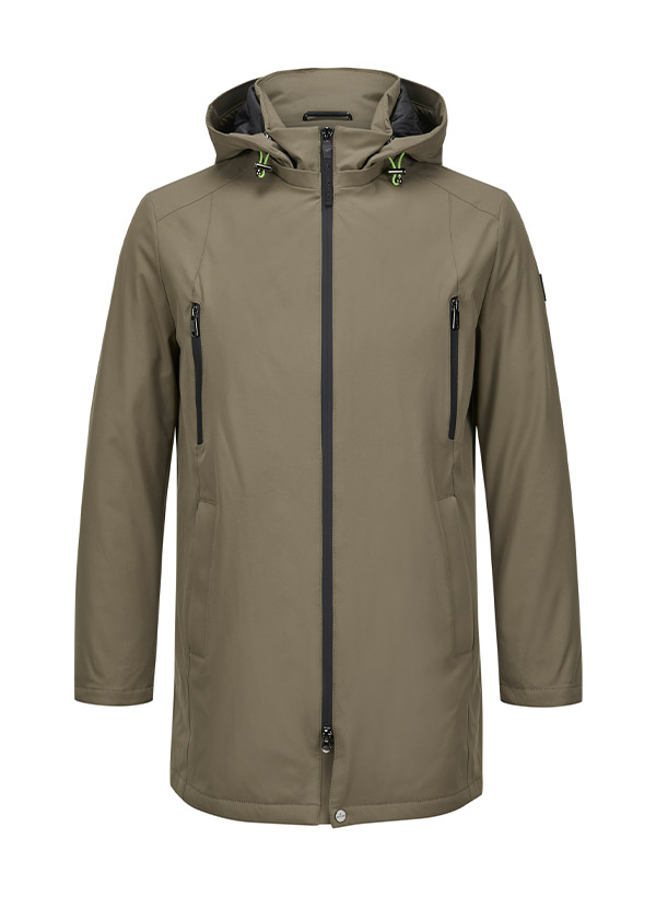 MILESTONE Jacke Ryder Herren grün Uni & Uninah von Milestone