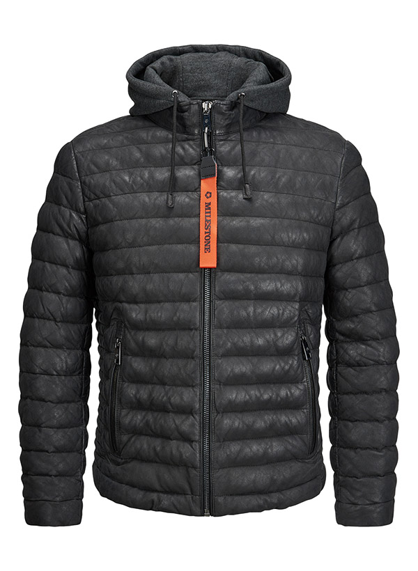 MILESTONE Jacke Viano Herren schwarz von Milestone