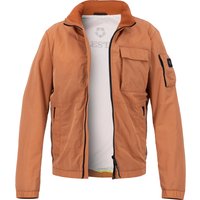 MILESTONE Herren Jacke orange Mikrofaser unifarben von Milestone