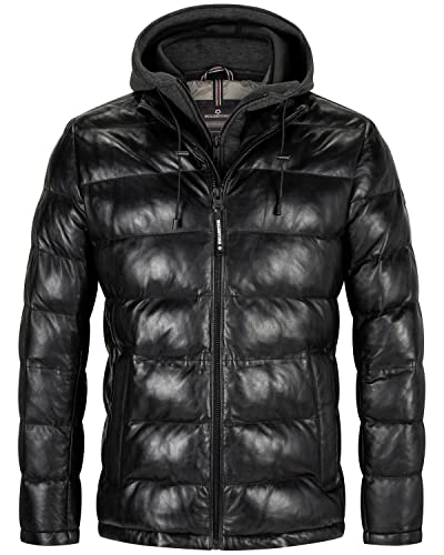 MILESTONE Stepp-Lederjacke Claudio Schwarz 58 von MILESTONE