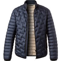 MILESTONE Herren Steppjacke blau Mikrofaser unifarben von Milestone