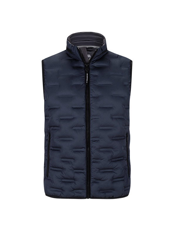 MILESTONE Weste Malcom Herren blau Uni & Uninah von Milestone