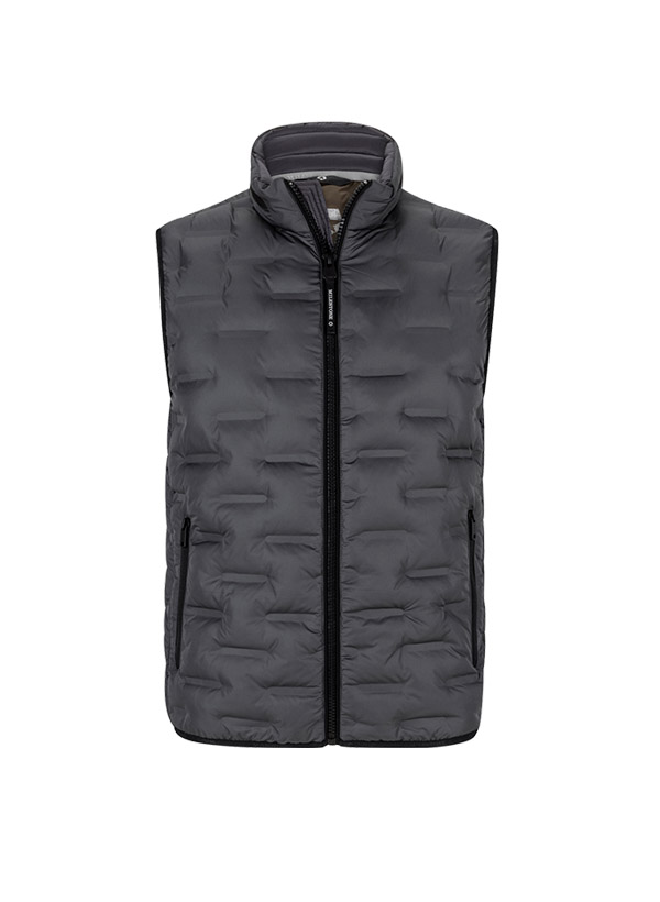 MILESTONE Weste Malcom Herren grau Uni & Uninah von Milestone