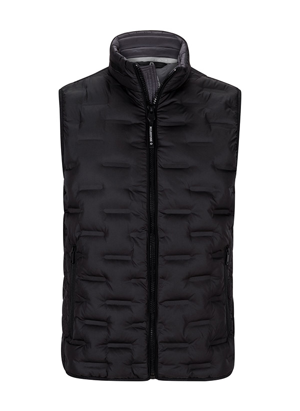 MILESTONE Weste Malcom Herren schwarz Uni & Uninah von Milestone