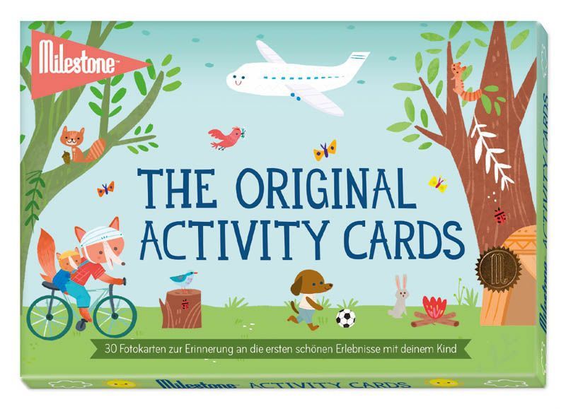 Milestone Baby-Fotokarten 30 Karten "The Original Activity Cards" deutsch von Milestone