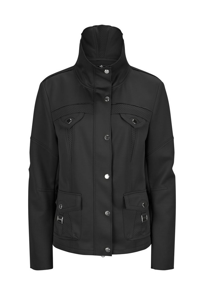 Milestone Fieldjacket MSMango Damen klassisch Zwei Wege RV Laser-cut-outs von Milestone