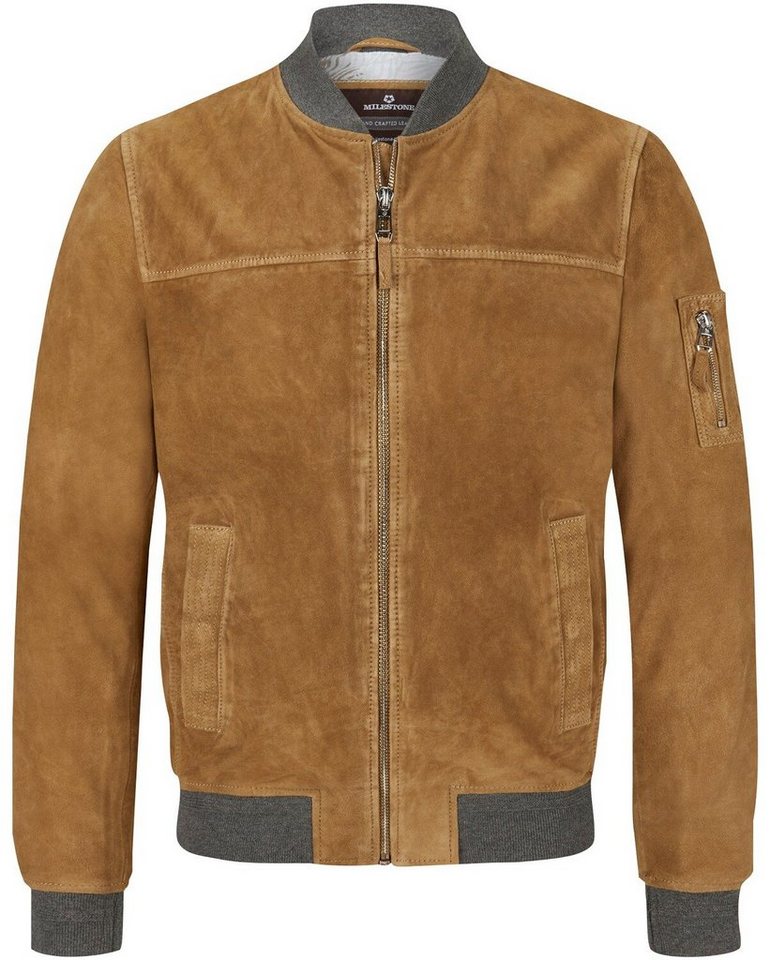 Milestone Blouson Velourslederblouson MS-Amadeo von Milestone
