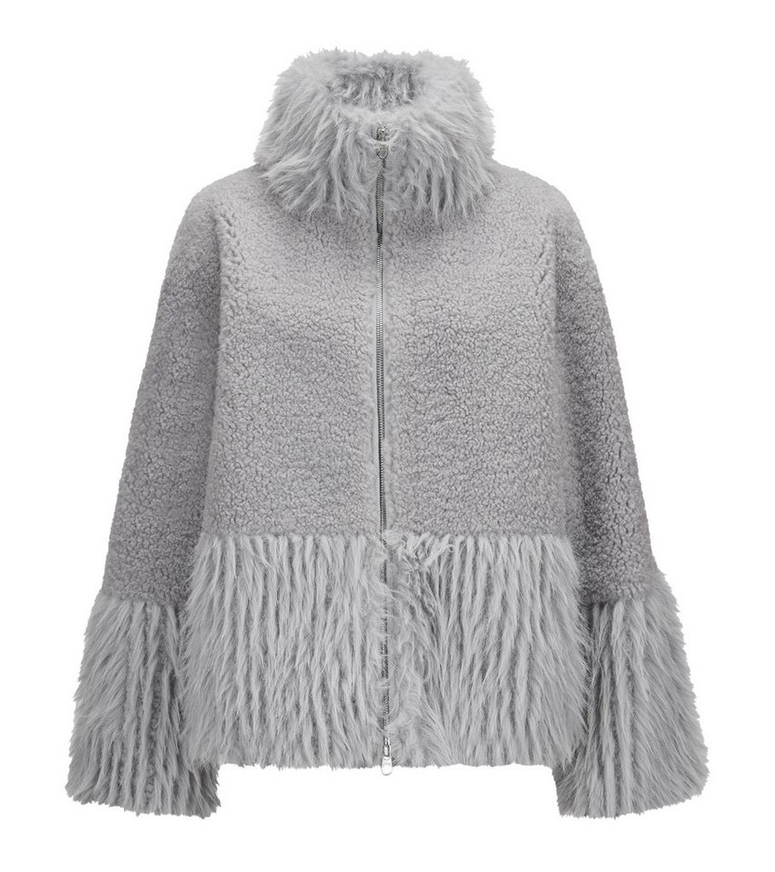 Milestone Fellimitatjacke MSRaya im extravaganten Fake Fur Look von Milestone