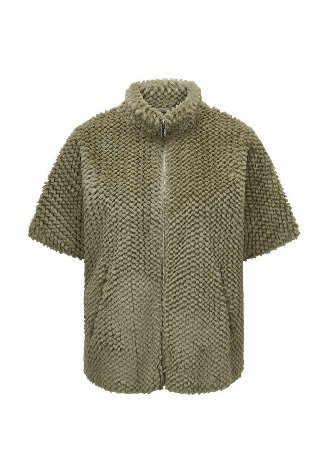 Milestone Fellimitatjacke MSVanessa Damen feminin Reißverschluss von Milestone