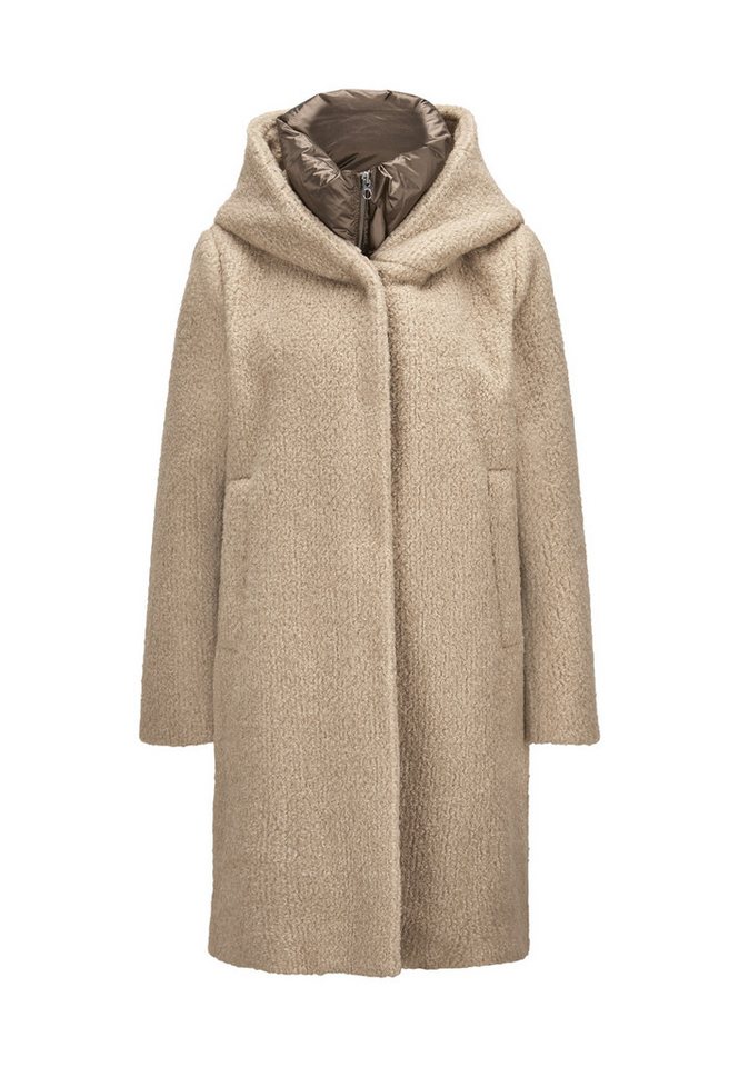 Milestone Fellimitatmantel MSVenus shine Damen normale Passform von Milestone