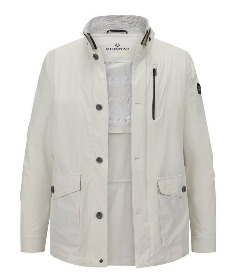 Milestone Fieldjacket MSHarlow aus wasserabweisender und atmungsaktiver Mikrofaser-Stretch von Milestone