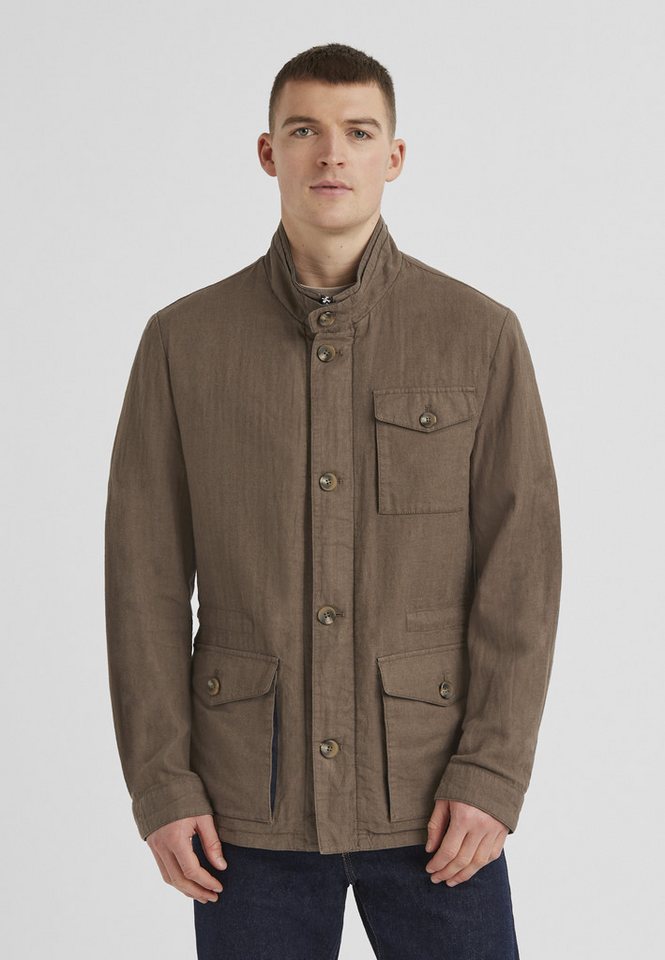 Milestone Fieldjacket MSPortland Herren Jacke Übergangsjacke klassisch mit Tunnelzug von Milestone