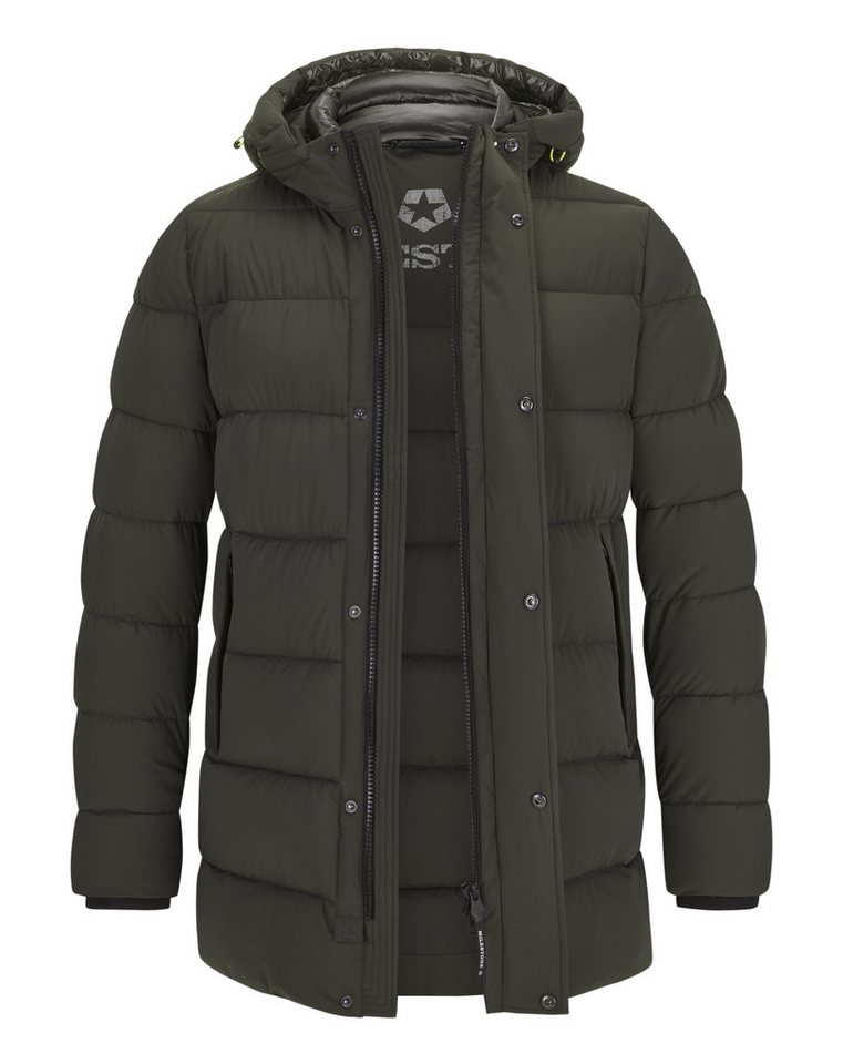 Milestone Funktionsparka MSTedros gesteppter Stretch Parka mit Kapuze, wasserabweisend und widdicht von Milestone