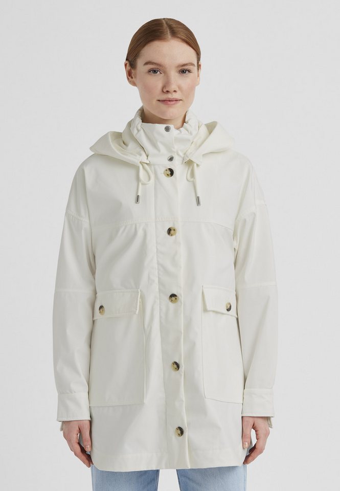 Milestone Hemdjacke MSAlly Damen Overshirt Übergangsjacke mit Zwei-Wege-Reißverschluss von Milestone