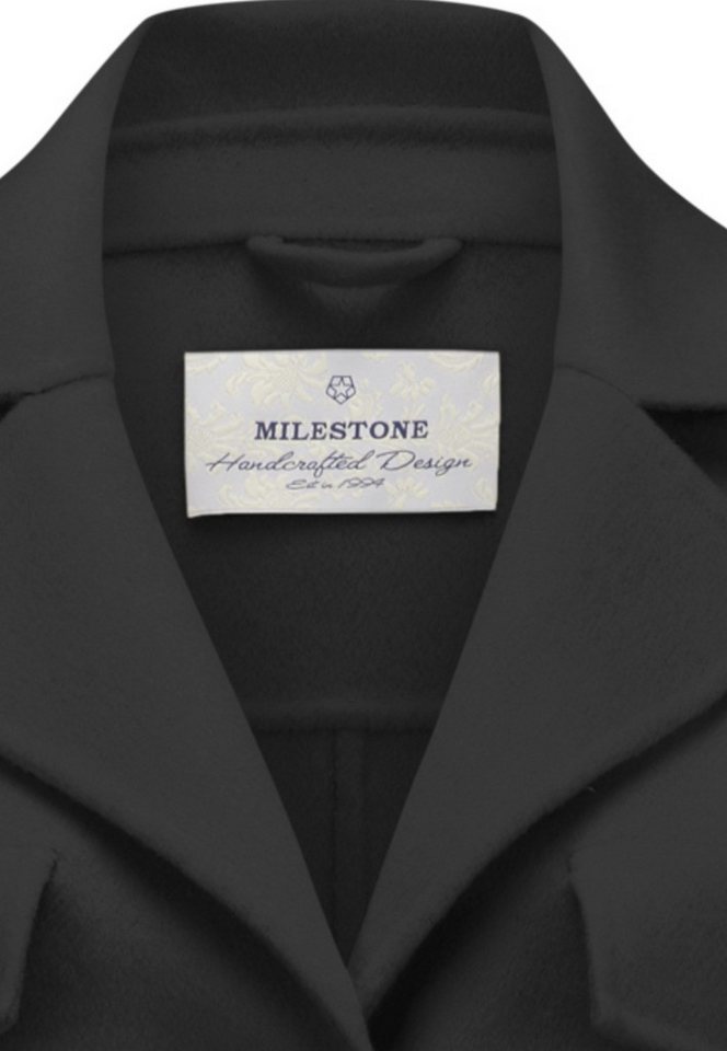 Milestone Hemdjacke MSAnn Damen Overshirt Übergangsjacke klassisch von Milestone