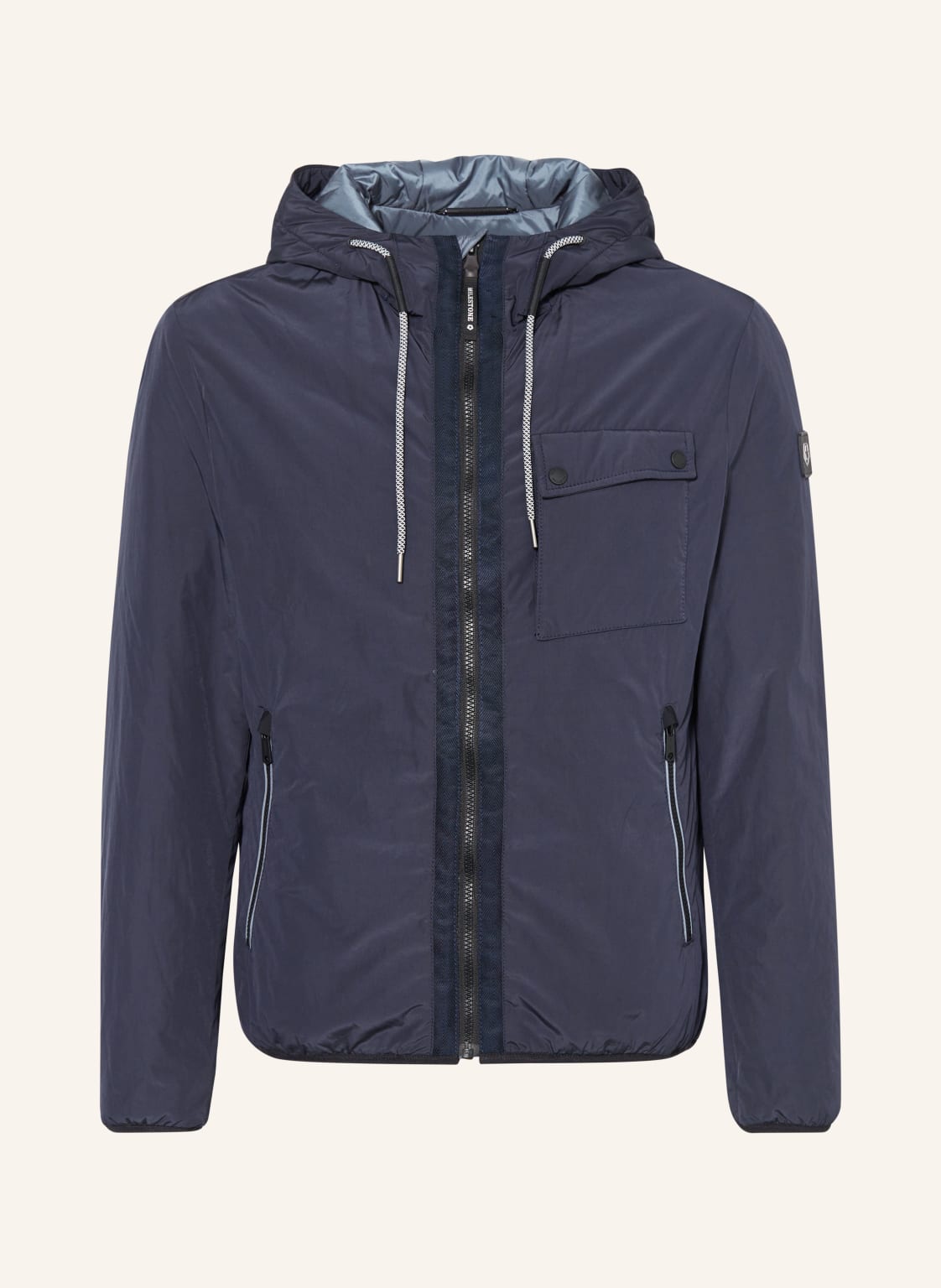 Milestone Jacke Msanderson blau von Milestone