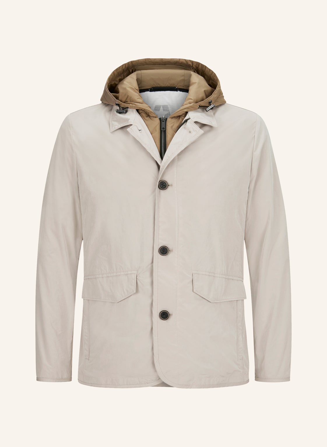 Milestone Jacke Msbart beige von Milestone