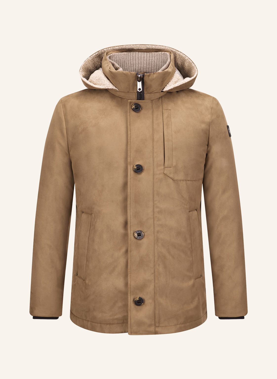 Milestone Jacke Msbennet braun von Milestone