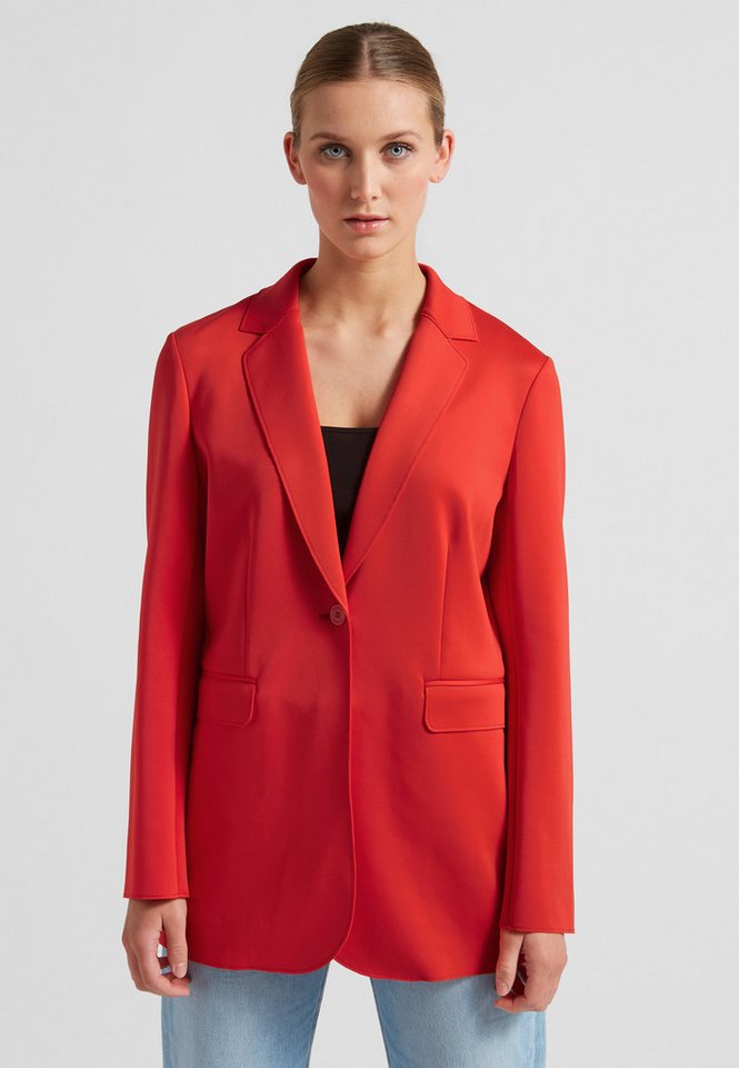 Milestone Jerseyblazer MSMelly Damen Jacke Blazer mit Milestone Perlen-Armband von Milestone