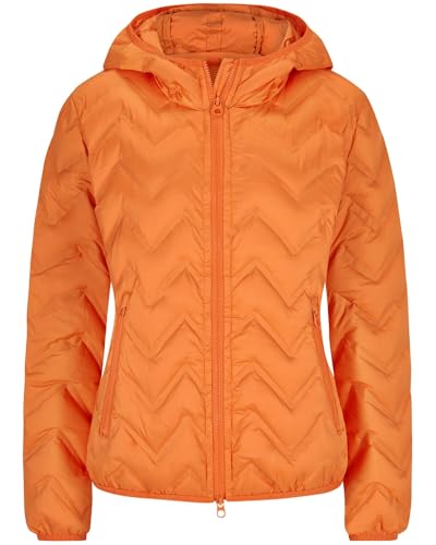 MILESTONE Kapuzen-Steppjacke Ananas Orange 36 von MILESTONE