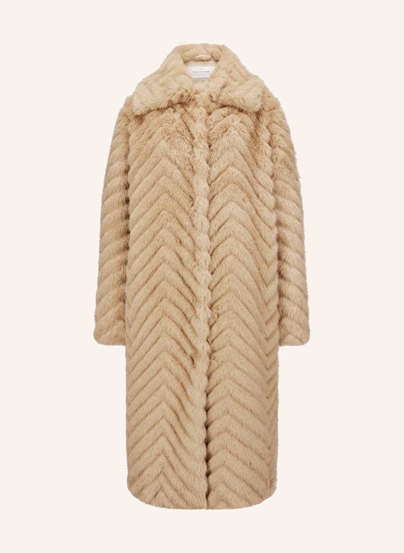 Milestone Kunstpelz-Mantel Msaliya beige von Milestone