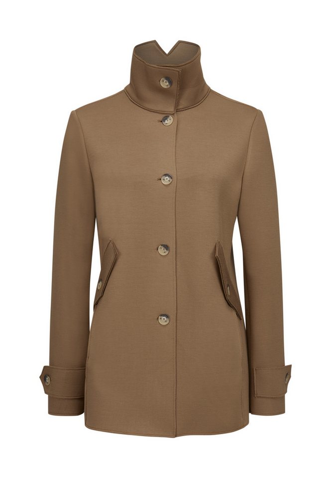 Milestone Kurzmantel MSAddison Damen Jacke Mantel kurz klassisch Knöpfe schlanke Passform von Milestone