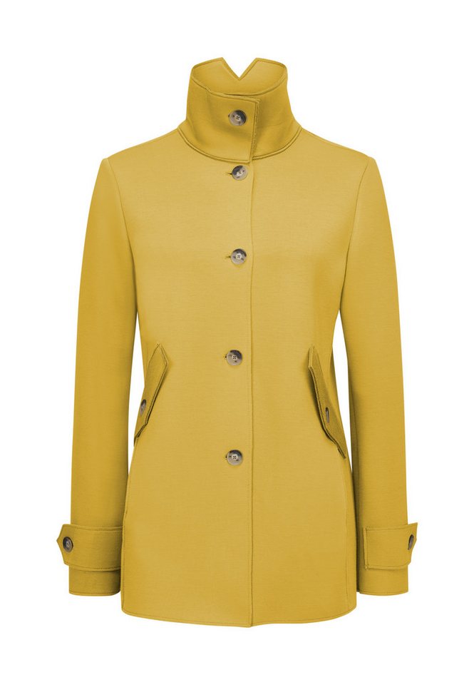 Milestone Kurzmantel MSAddison Damen Jacke Mantel kurz klassisch Knöpfe schlanke Passform von Milestone