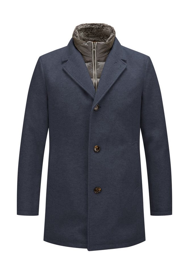 Milestone Kurzmantel MSSelenio mit herausnehmbaren Inlet und abnehmbarem Kragen von Milestone