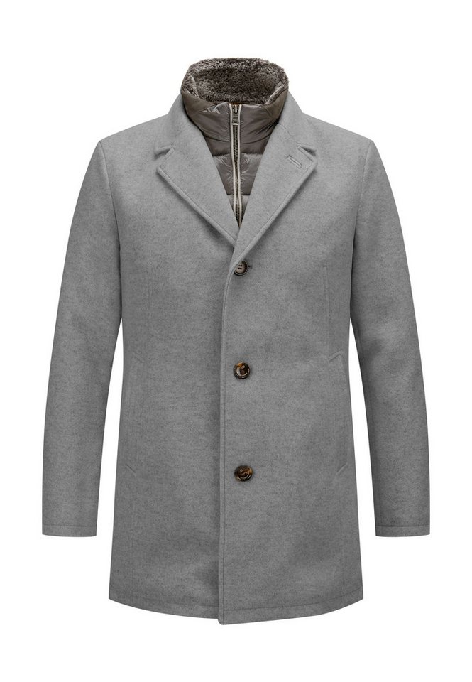 Milestone Kurzmantel MSSelenio Herren Jacke Mantel kurz von Milestone