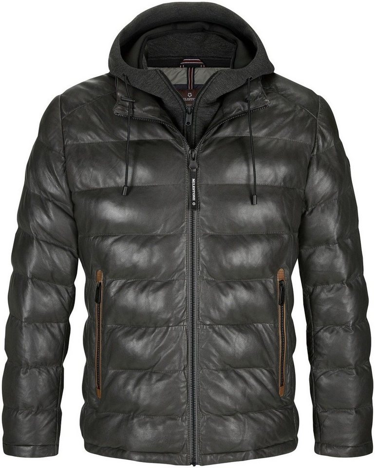 Milestone Lederjacke Leder-Steppjacke MS-Callisto von Milestone