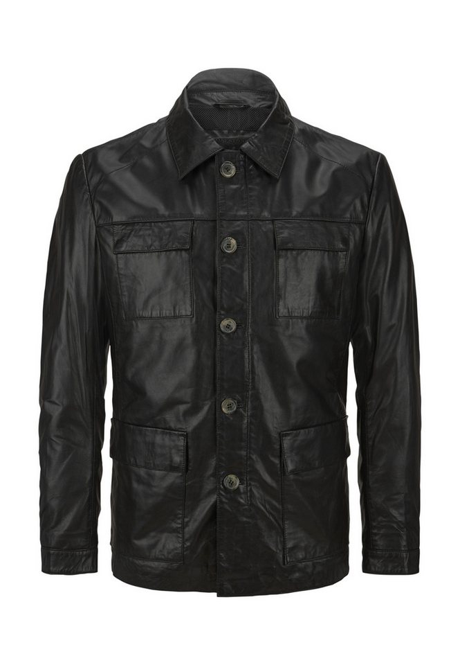 Milestone Lederjacke MSArturo Herren Bikerjacke Jacke Leder klassisch normale Passform Milestone Lederjacke MSArturo Herren Bikerjacke Jacke Leder klassisch normale Passform von Milestone