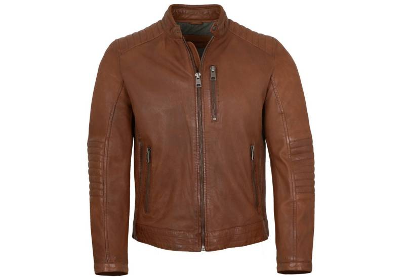 Milestone Lederjacke MSFloriano Milestone - Herren Lederjacke Lammnappa teracotta Milestone Lederjacke MSFloriano Milestone - Herren Lederjacke Lammnappa teracotta von Milestone
