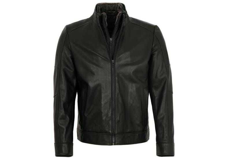 Milestone Lederjacke MSFranklin Milestone - Herren Lederjacke Lammnappa schwarz Milestone Lederjacke MSFranklin Milestone - Herren Lederjacke Lammnappa schwarz von Milestone