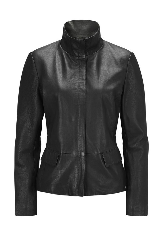 Milestone Lederjacke MSKreta Damen Bikerjacke Jacke Leder klassisch normale Passform von Milestone